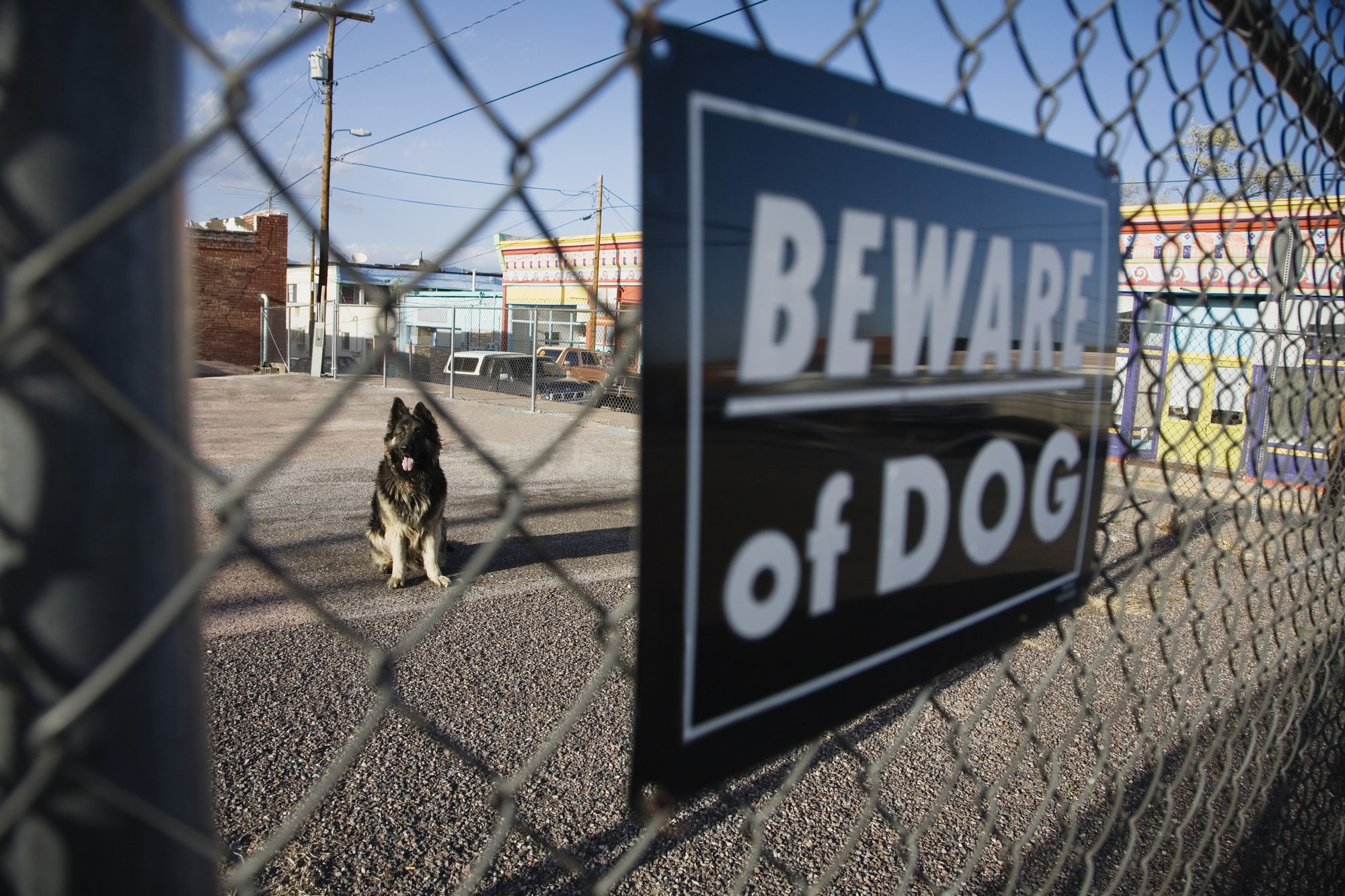Albuquerque dog bite attorney handling a case involving a dangerous dog on private property